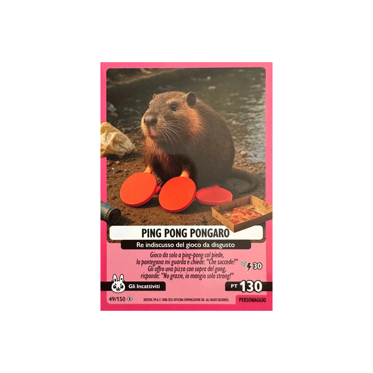 049/150 PING PONG PONGARO (Universo Psichedelico)