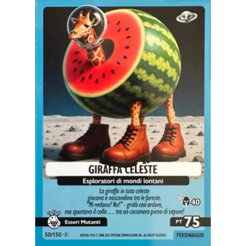 050/150 GIRAFFA CELESTE (Universo Psichedelico)