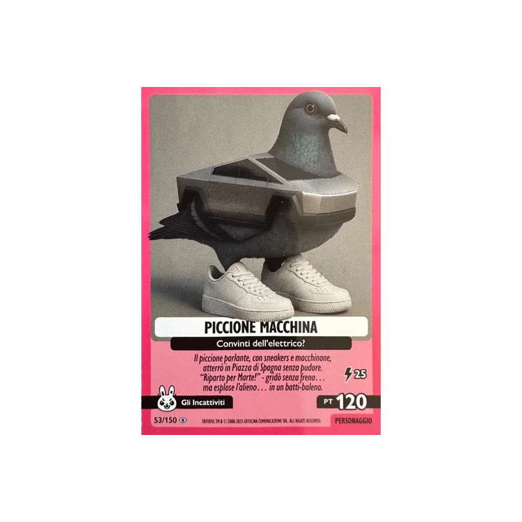 053/150 PICCIONE MACCHINA (Universo Psichedelico)