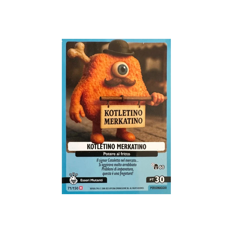 071/150 KOTLETINO MERKATINO (Universo Psichedelico)