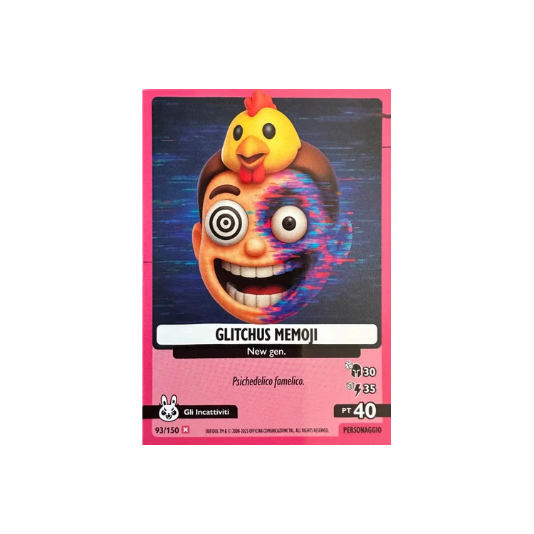 093/150 GLITCHUS MEMOJI (Universo Psichedelico)