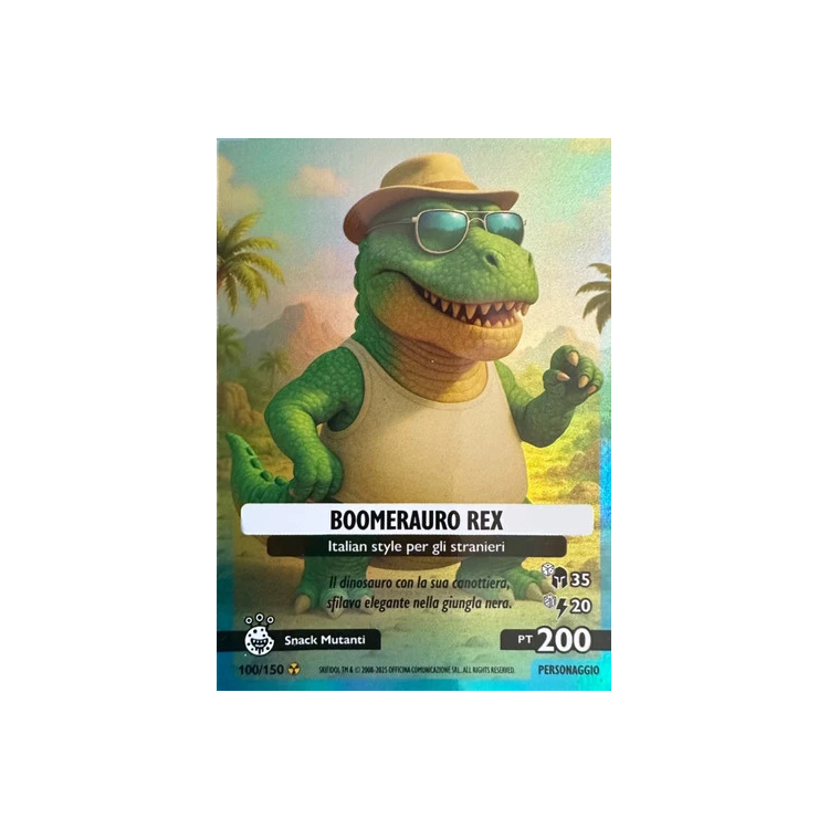100/150 BOOMERAURO REX (Universo Psichedelico)