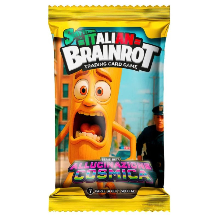 DYNIT Brainrot TCG karty IT - Allucinazione Cosmica - Booster (7 cards)