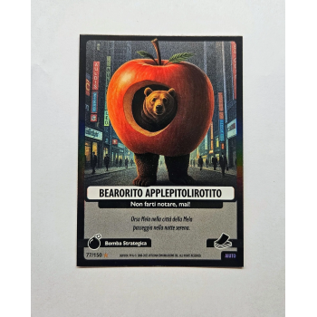 077/150 BEARORITO APPLEPITOLIROTITO (Universo Psichedelico)