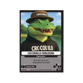 144/150 COCCODRILLO ROBLOXINO (Universo Psichedelico)