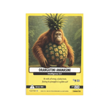 123/150 ORANGUTINI ANANASINI (Universo Psichedelico)