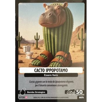 008/150 CACTO IPPOPOTAMO (Universo Psichedelico)