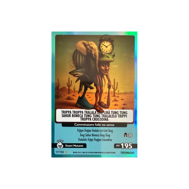 017/150 TRIPPA TROPPA TRALALA LIRI LIRA' (Universo Psichedelico)