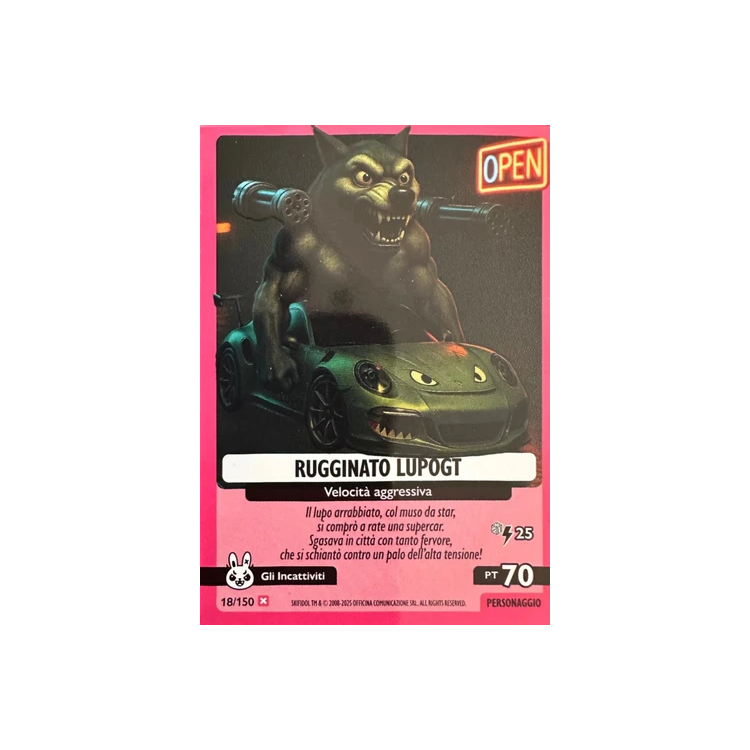 018/150 RUGGINATO LUPOGT (Universo Psichedelico)