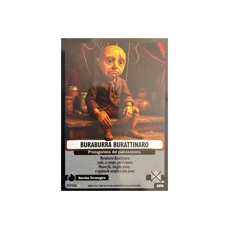 025/150 BURABURRA BURATTINARO (Universo Psichedelico)