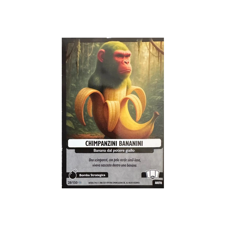 028/150 CHIMPANZINI BANANINI (Universo Psichedelico)