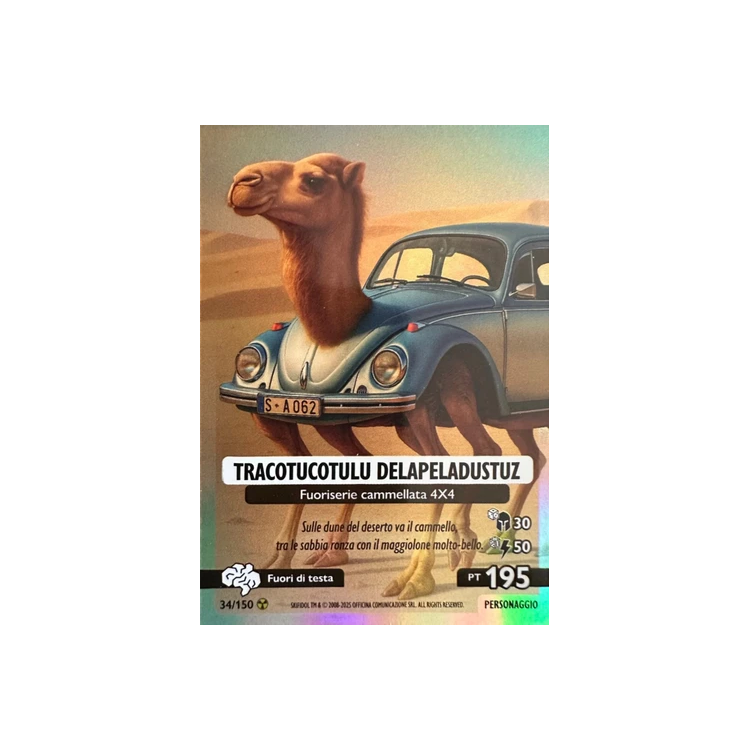 034/150 TRACOTUCOTULU DELAPELADUSTUZ (Universo Psichedelico)